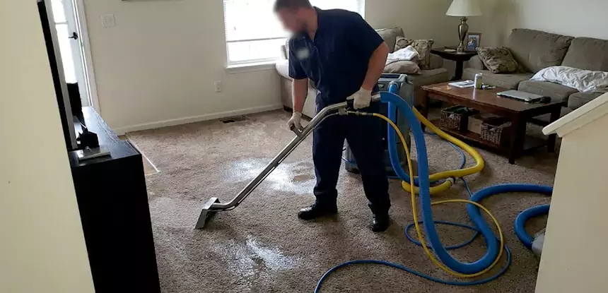 Flooded Basement Carpet Cleanup Hoschton